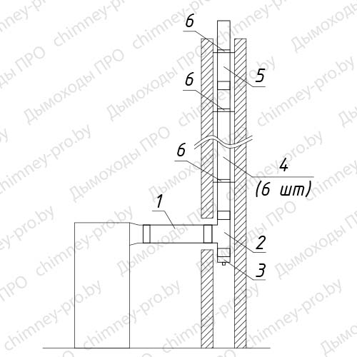 Комплект №14 для напольного котла