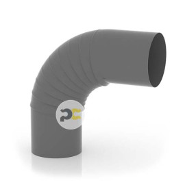 Колено 30° гофрированное d=80 0,5